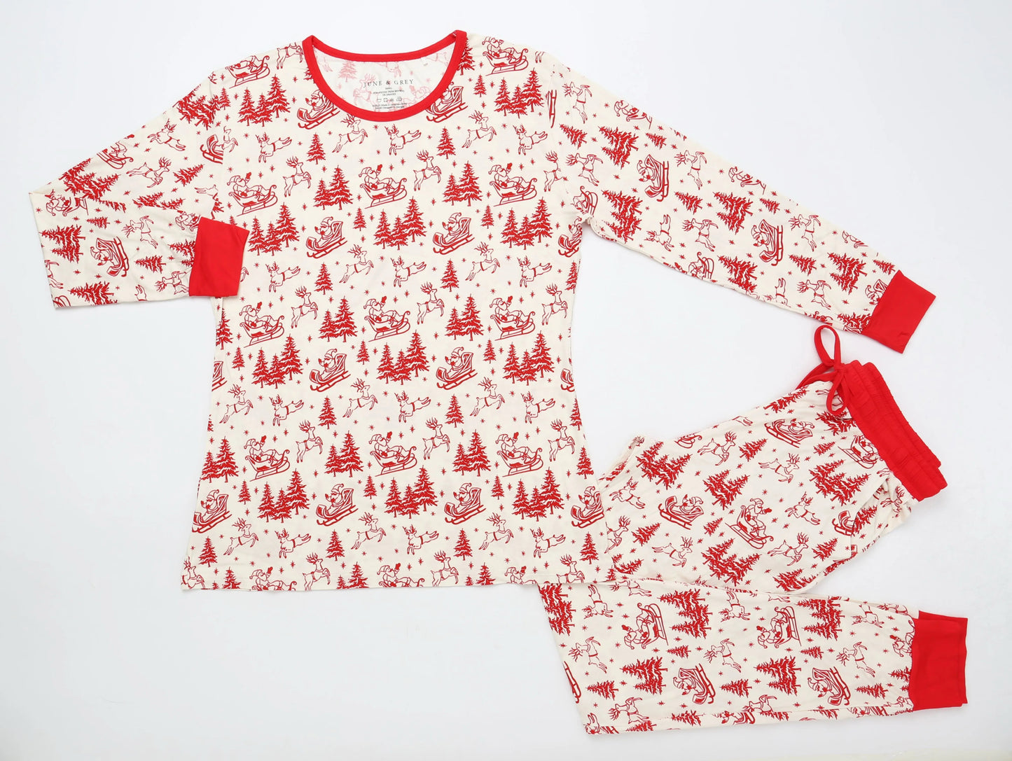 CLASSIC CHRISTMAS bamboo pajamas