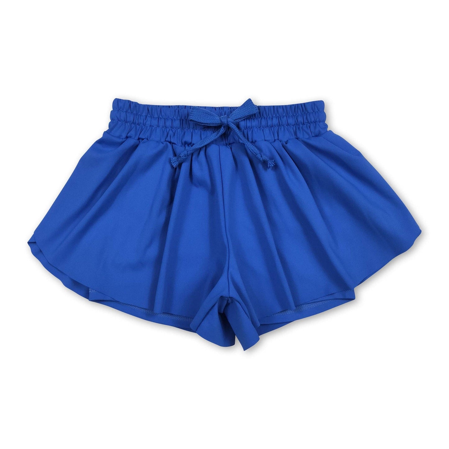 Girls Active Yoga Shorts - Blue