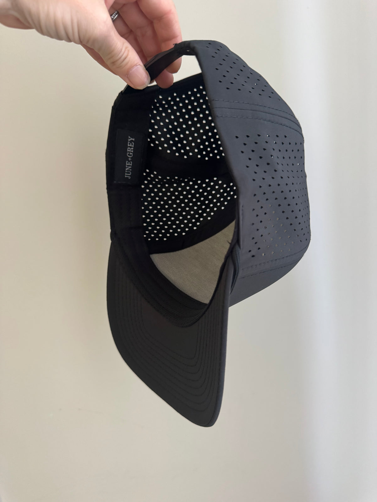 black out rope hat blank