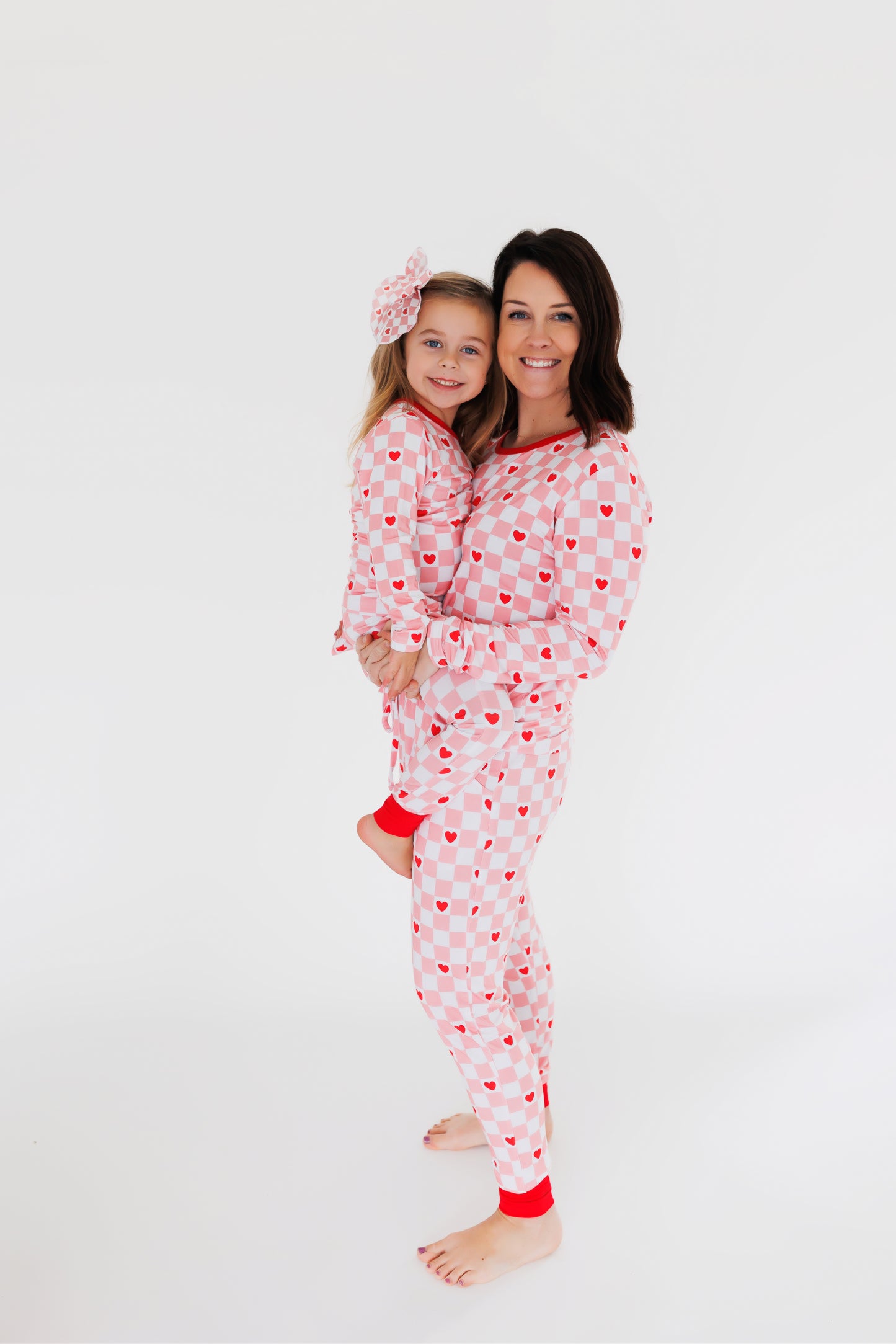 CHECKERED LOVE pajamas two piece