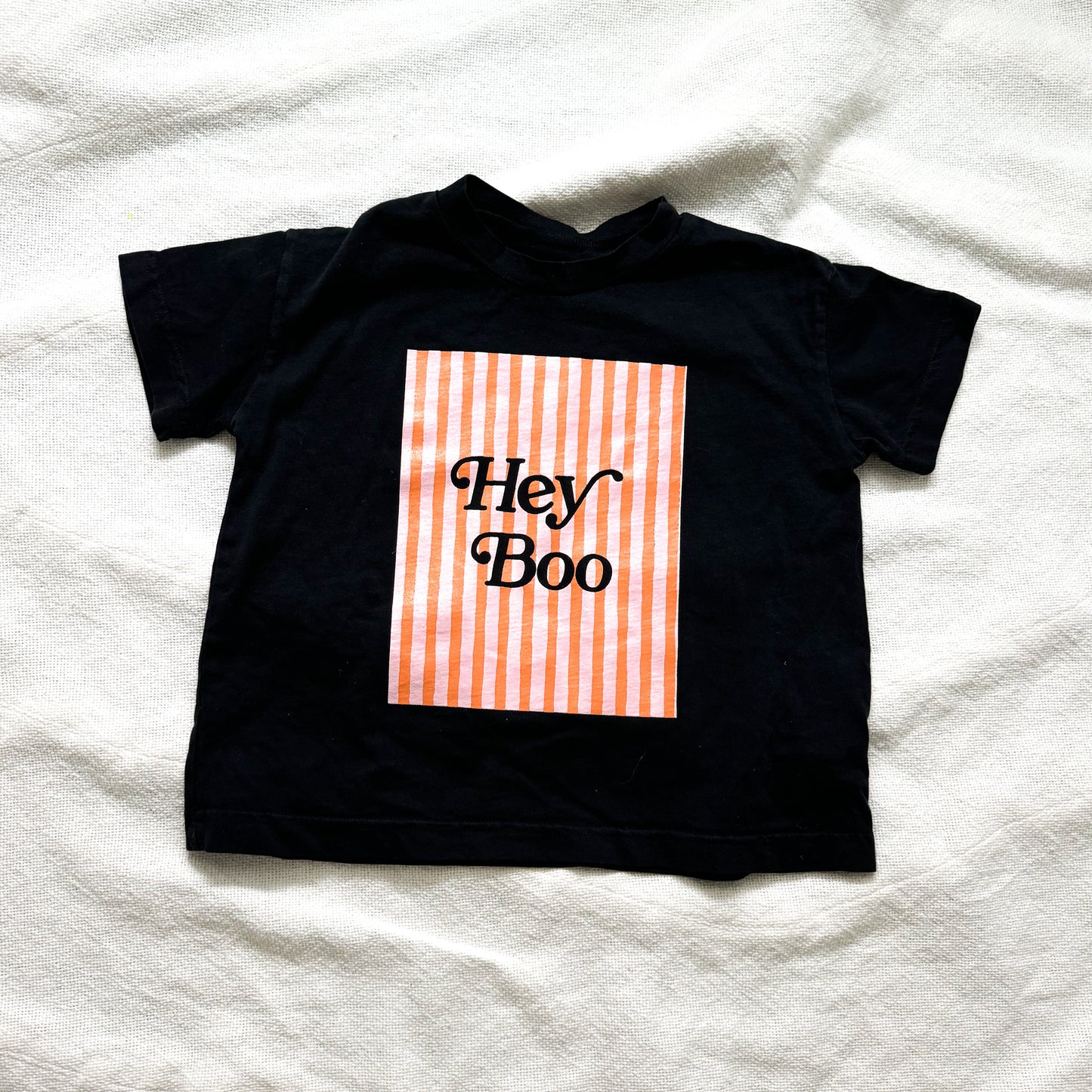HEY BOO boxy tee