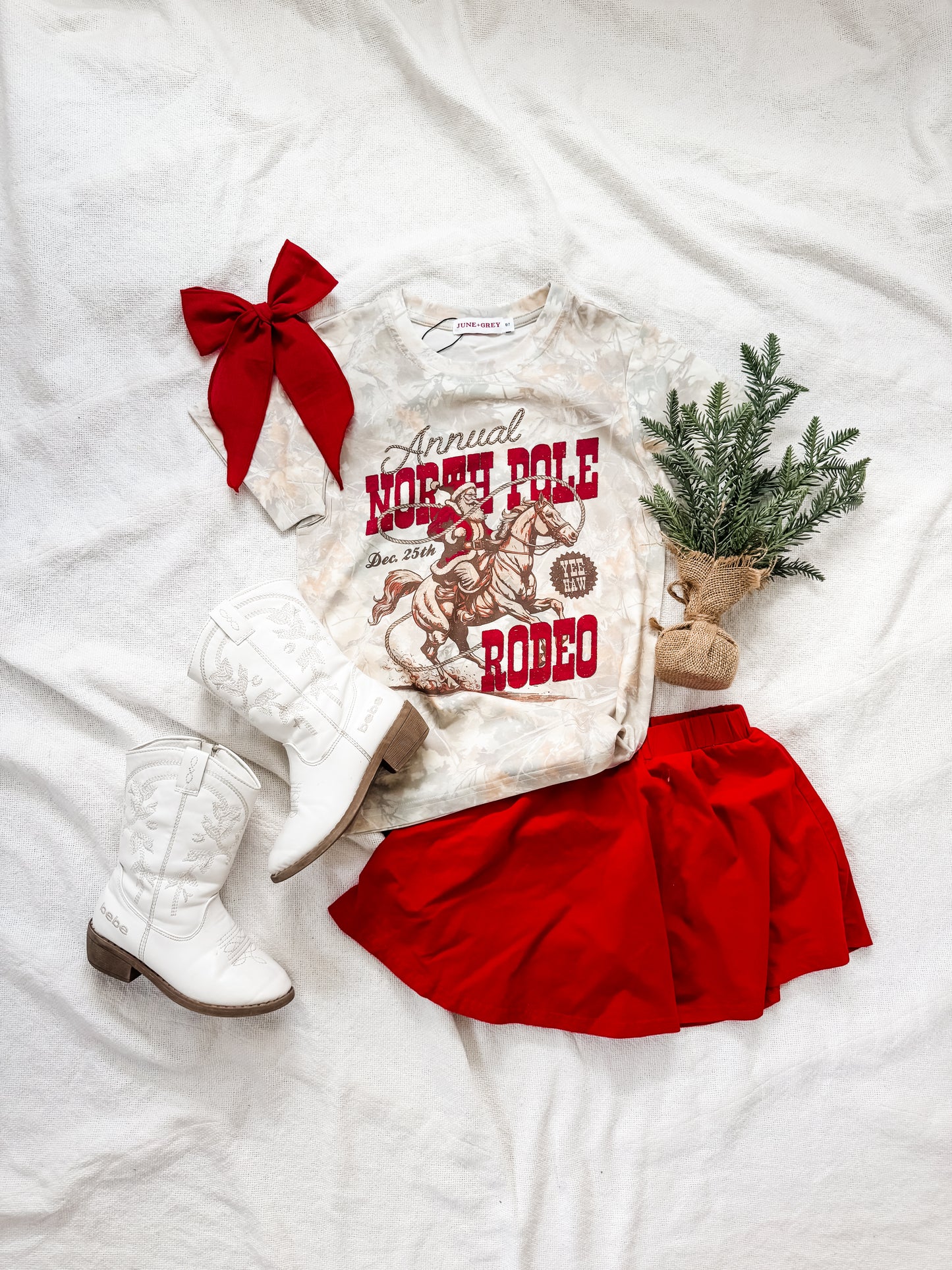 RODEO SANTA camo tee