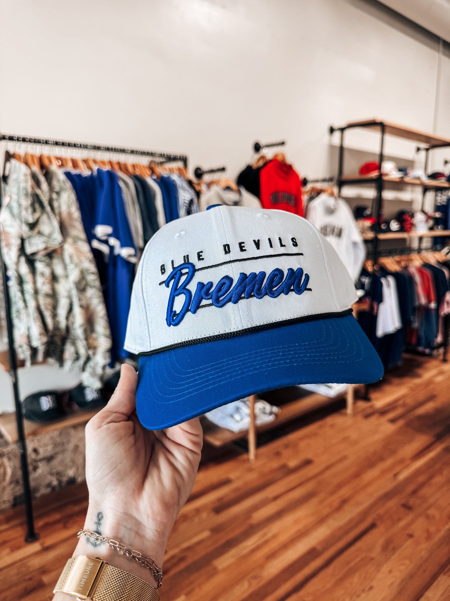 Bremen Blue Devils rope hat