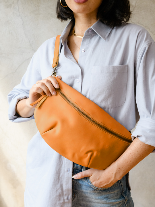 Berkley Belt Bag - Cognac