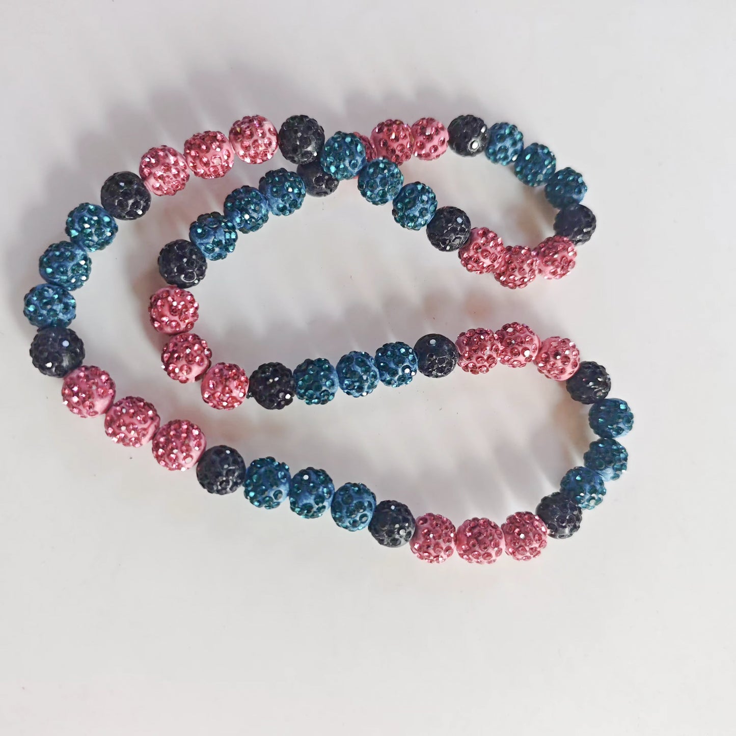 Baseball drip blue/pink/black