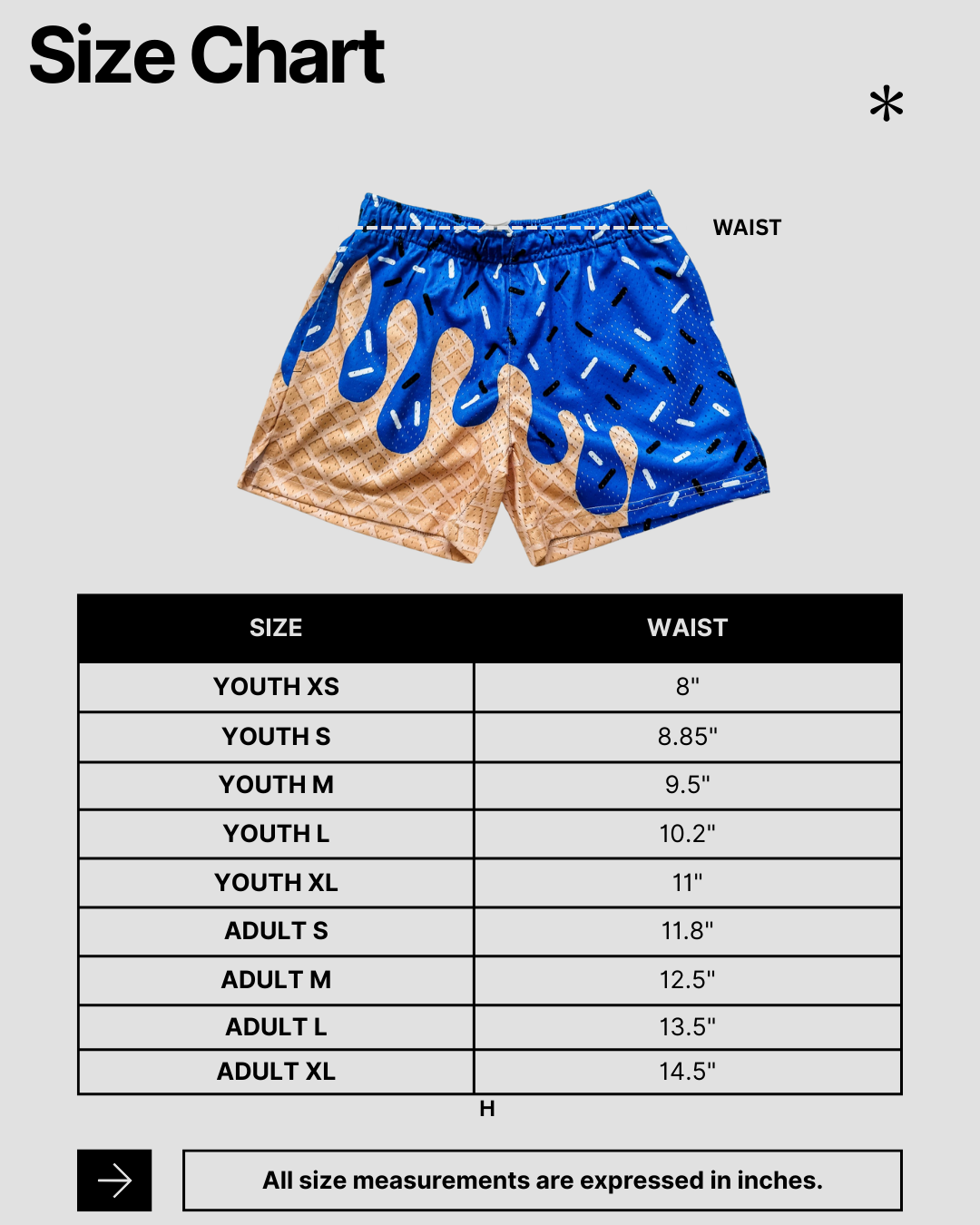 BREMEN icecream shorts (preorder)