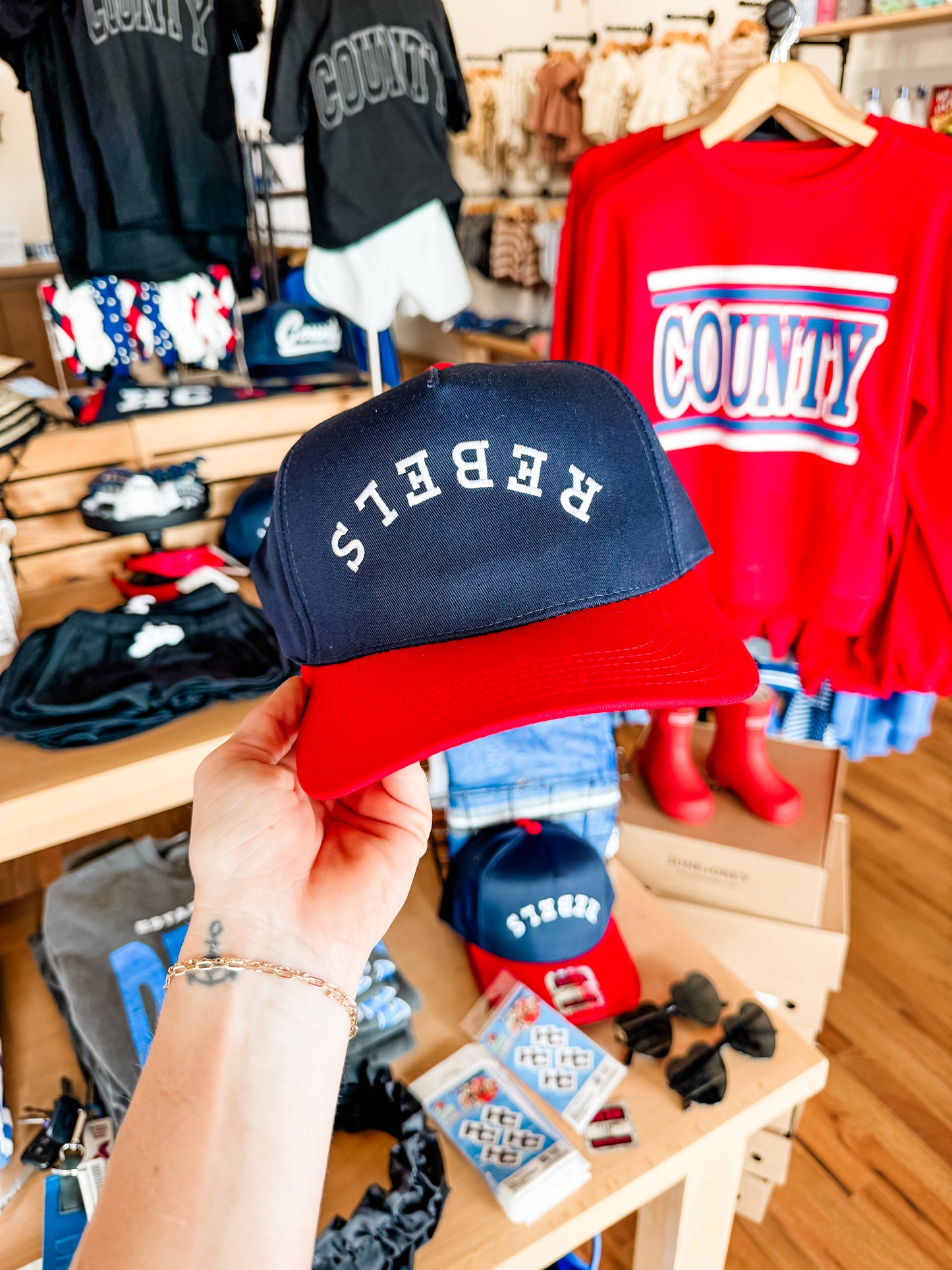 REBELS Upside Down Hat