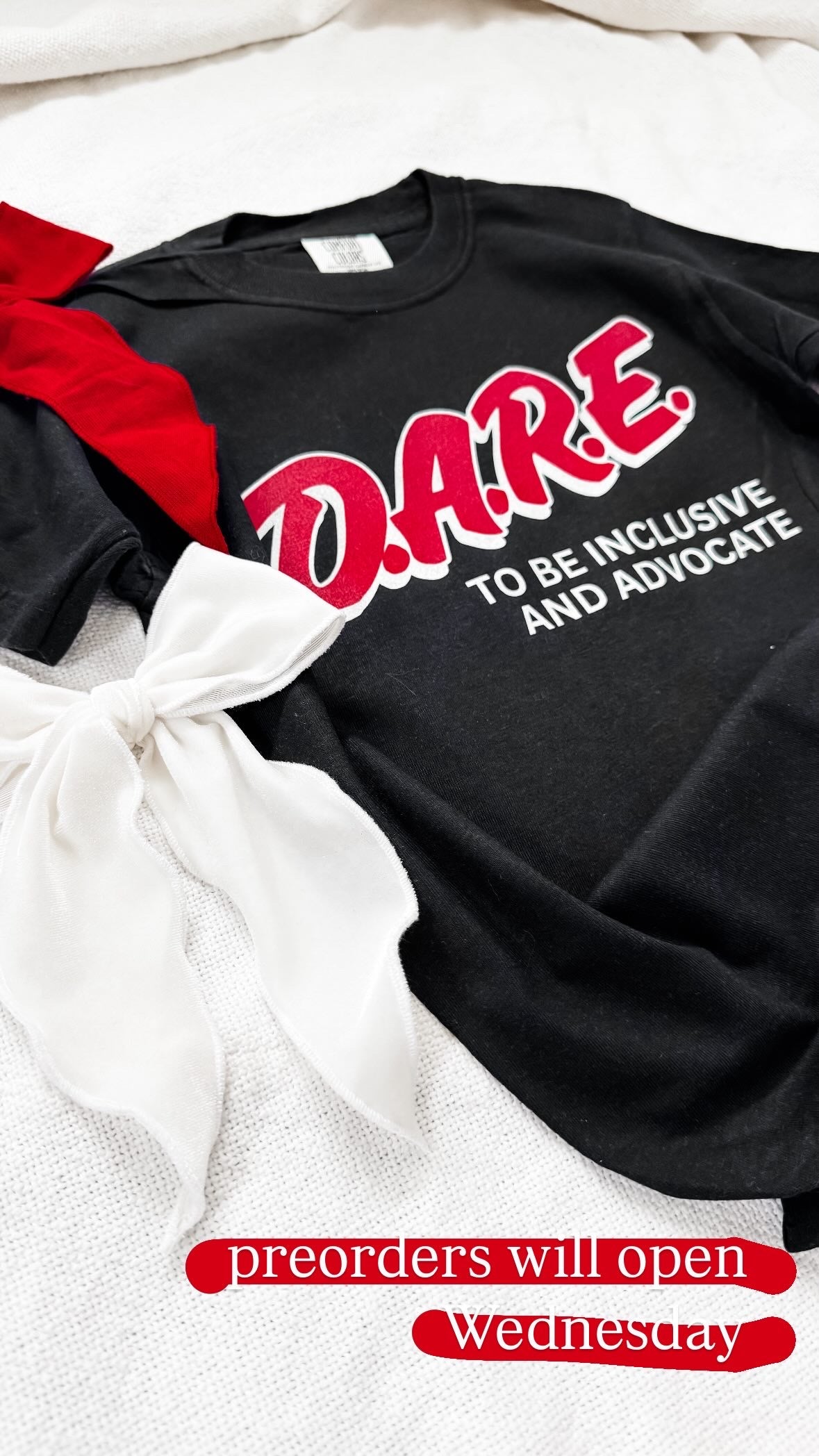 DARE autism awareness tee PREORDER