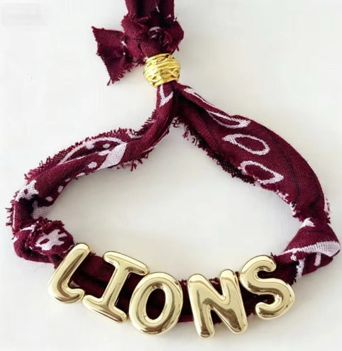Lions Bandana Bracelet