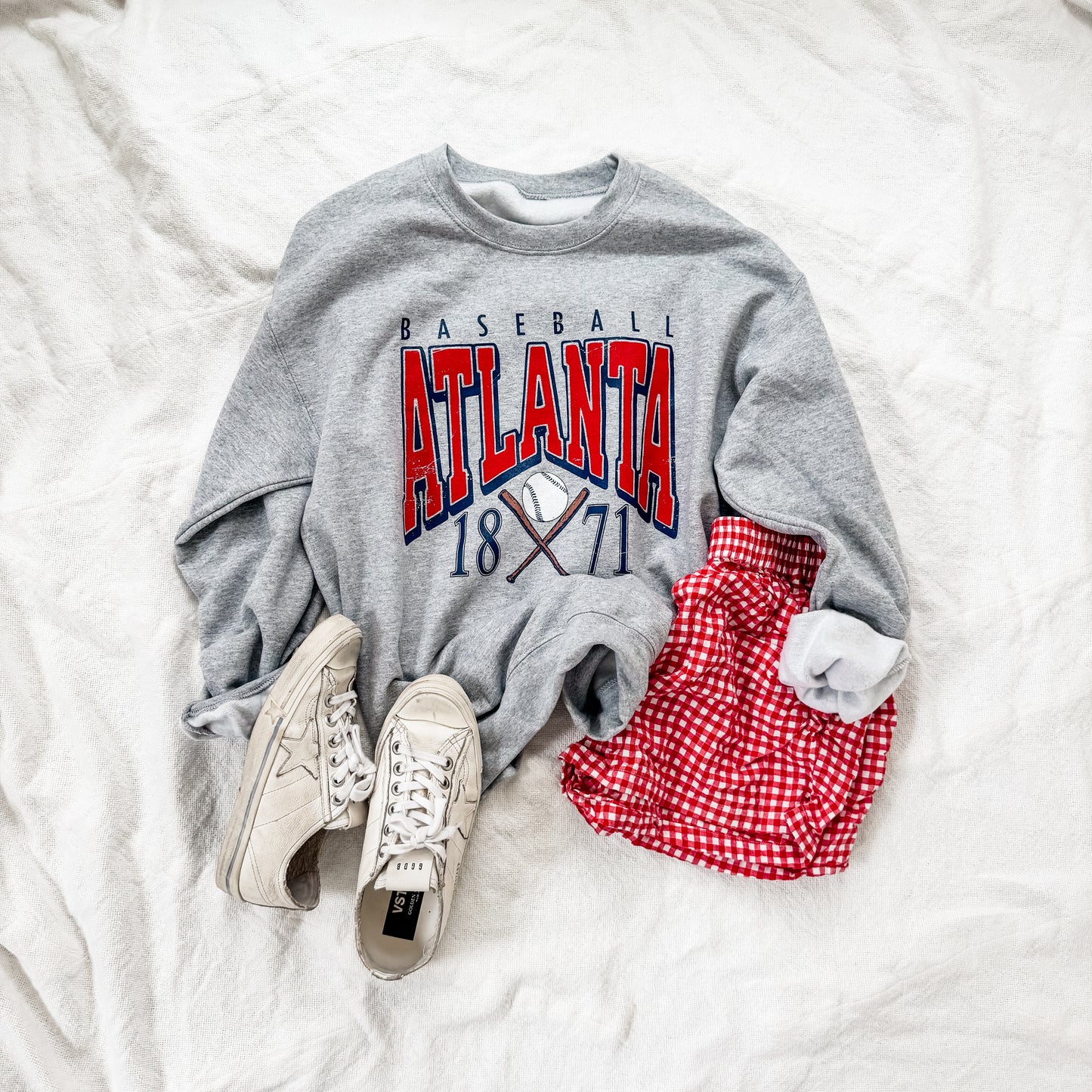 VINTAGE ATLANTA BASEBALL sweatshirt