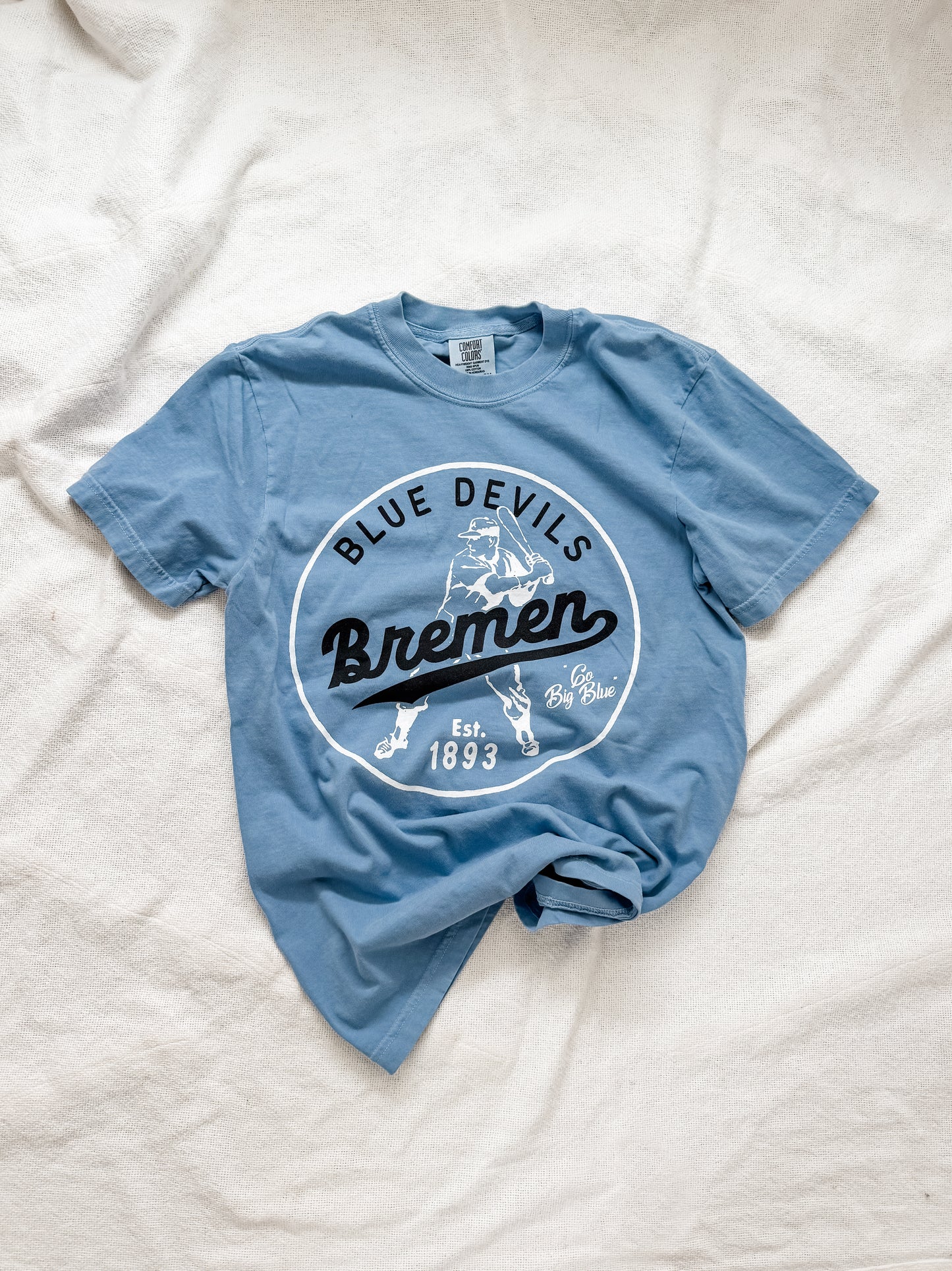 New Bremen Blue Devils Baseball Tee