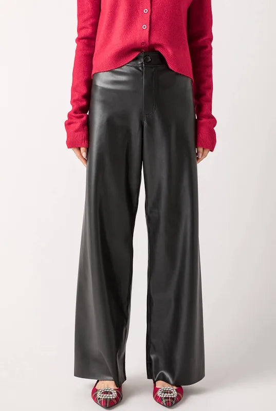Rilynn Faux Leather Pant Black / Z Supply