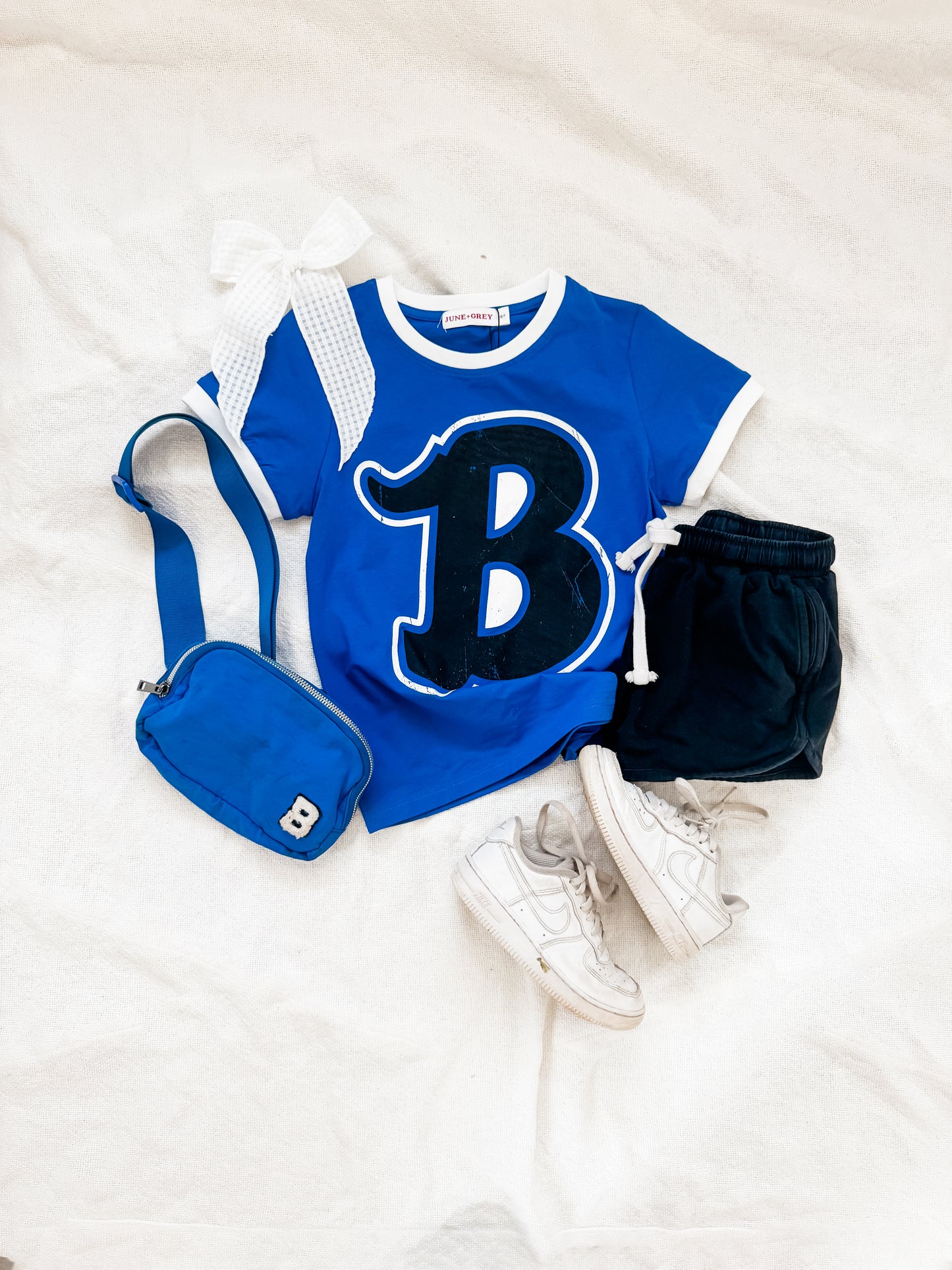 B kid ringer tee