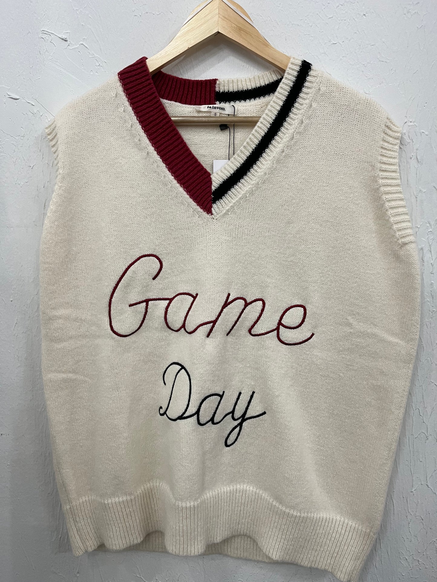 GAME DAY sweater vest