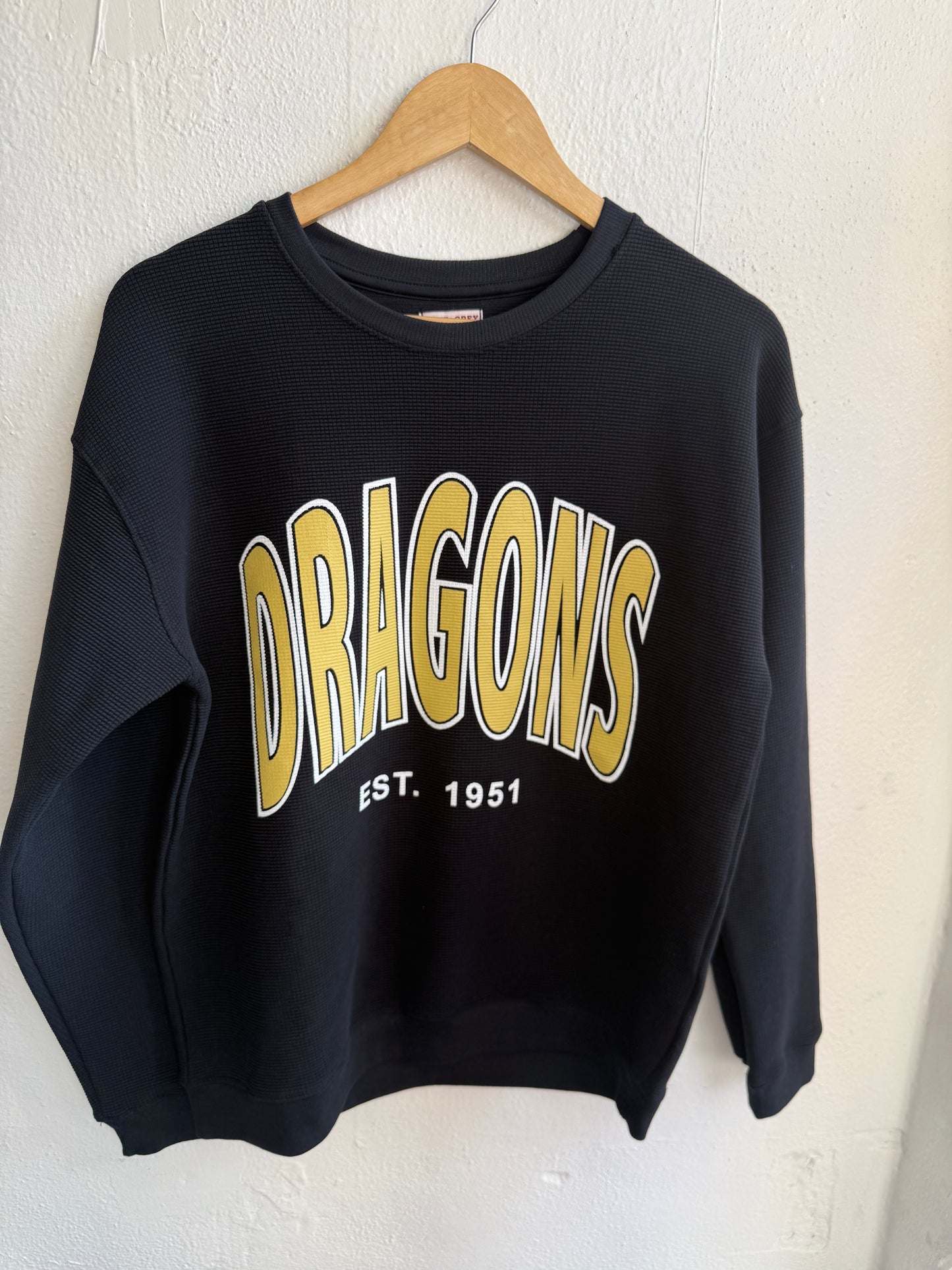 DRAGONS Waffle Sweatshirt