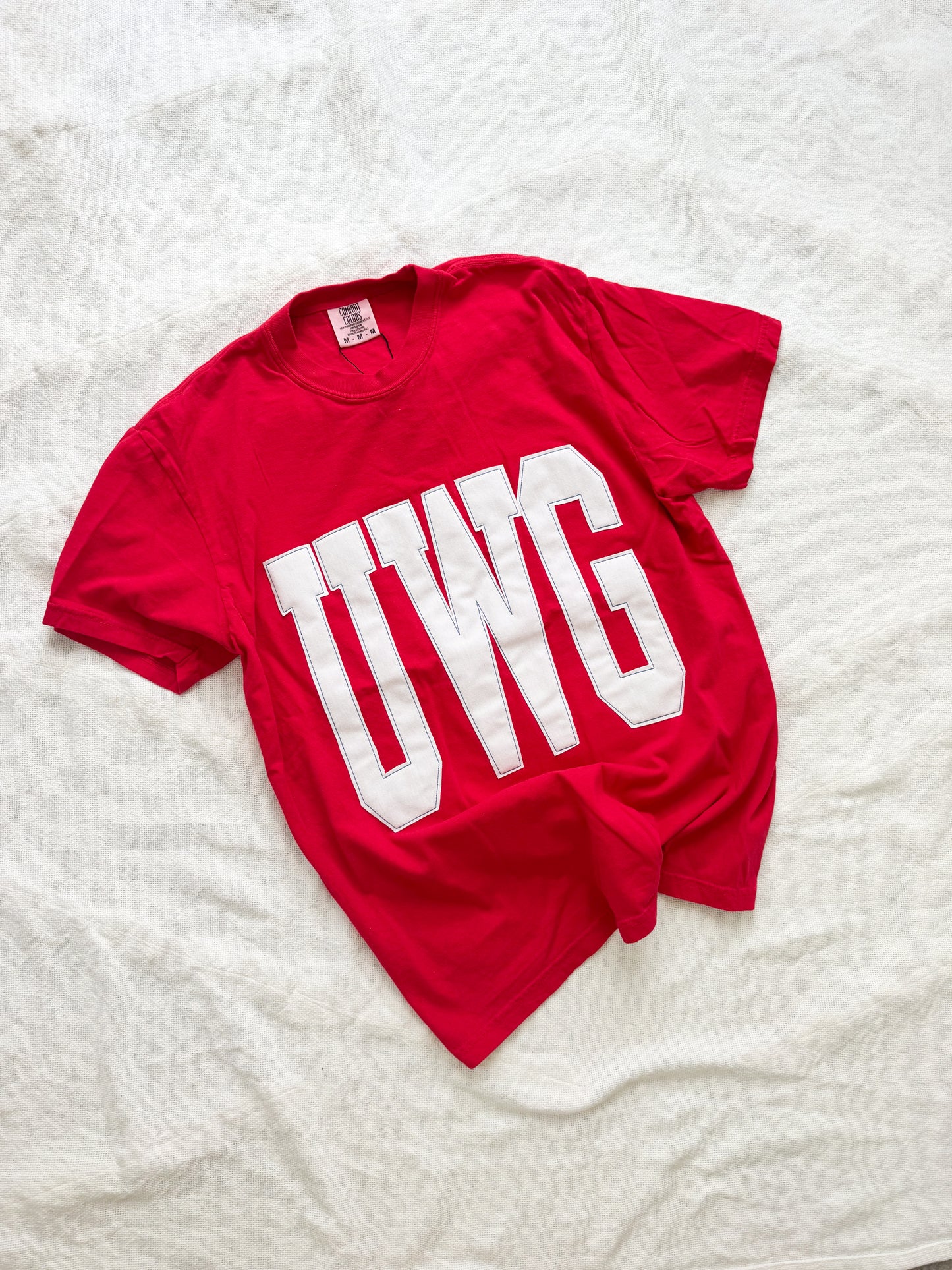 UWG EMBROIDERED TEE (RED)
