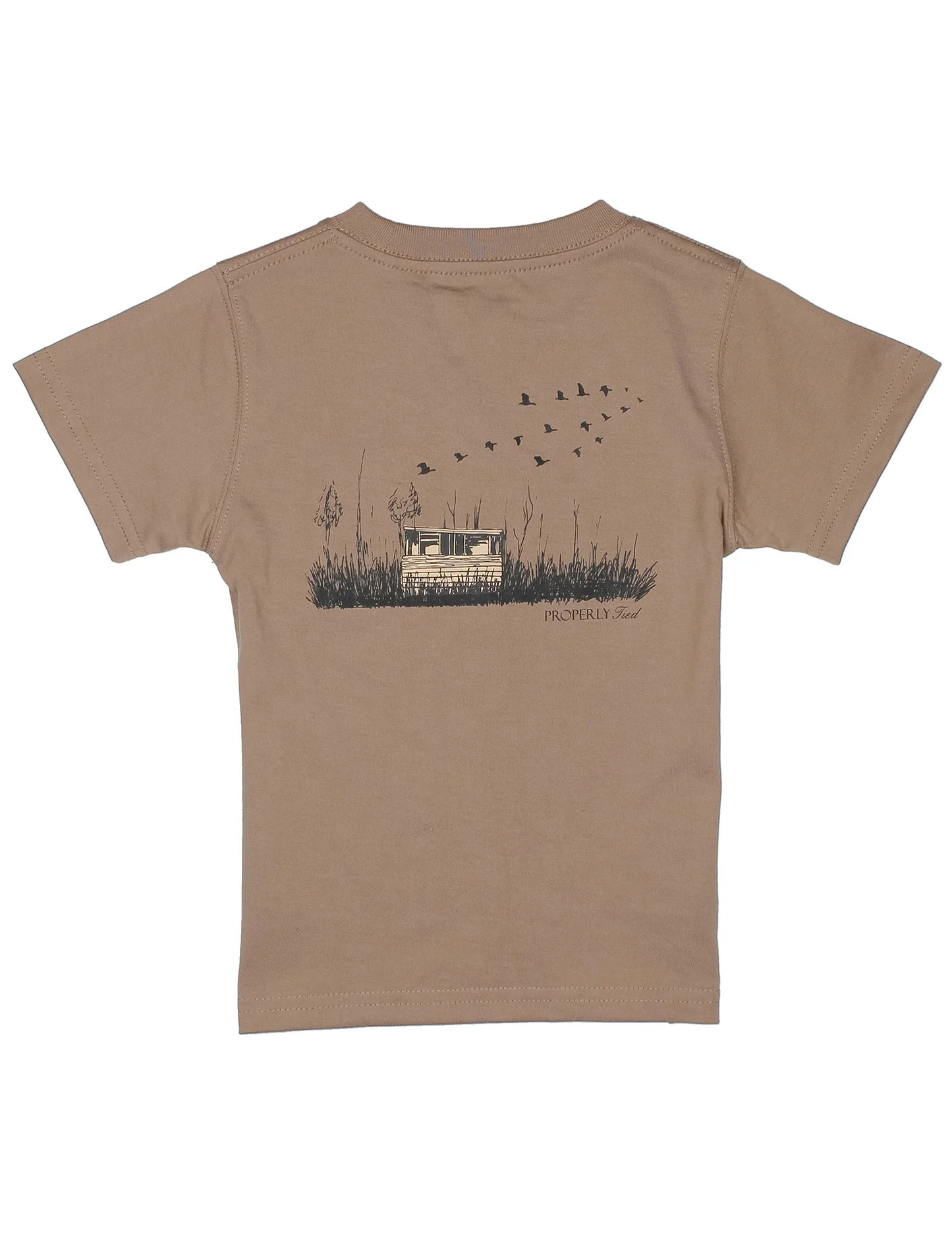 Boys Duck Blind SS Walnut