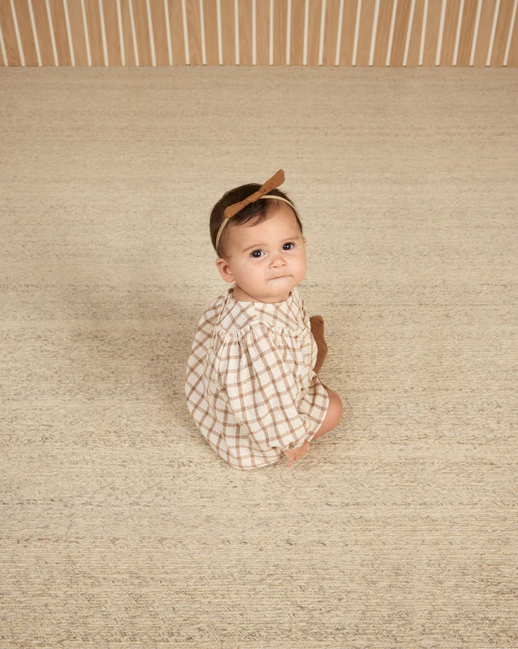 LANY DRESS || CINNAMON PLAID