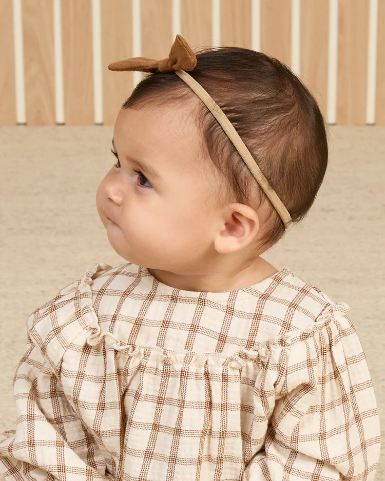 LANY DRESS || CINNAMON PLAID