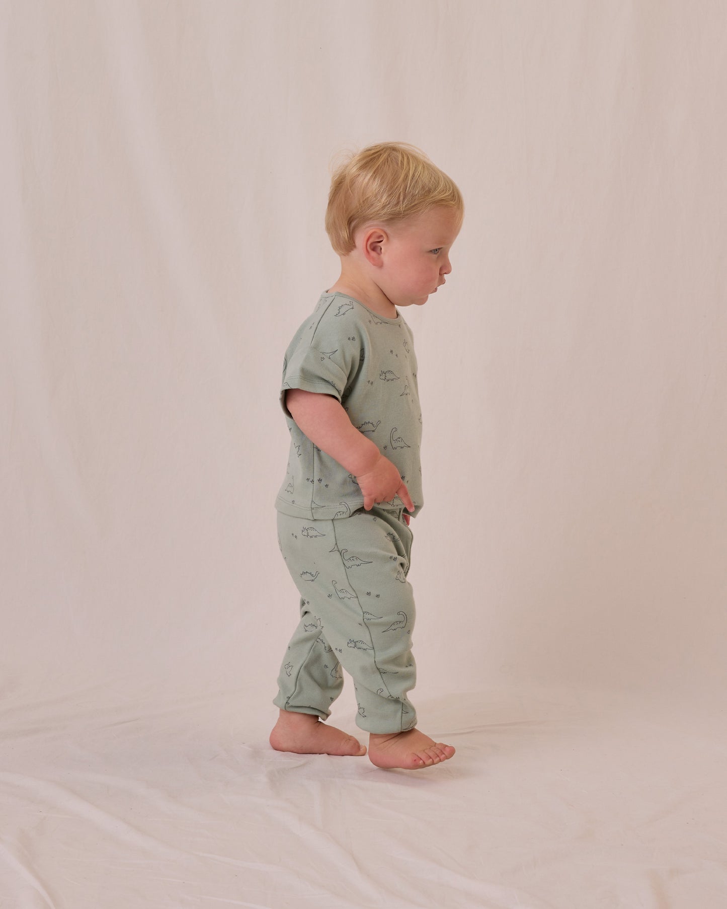 JERSEY TEE + PANT SET || DINO