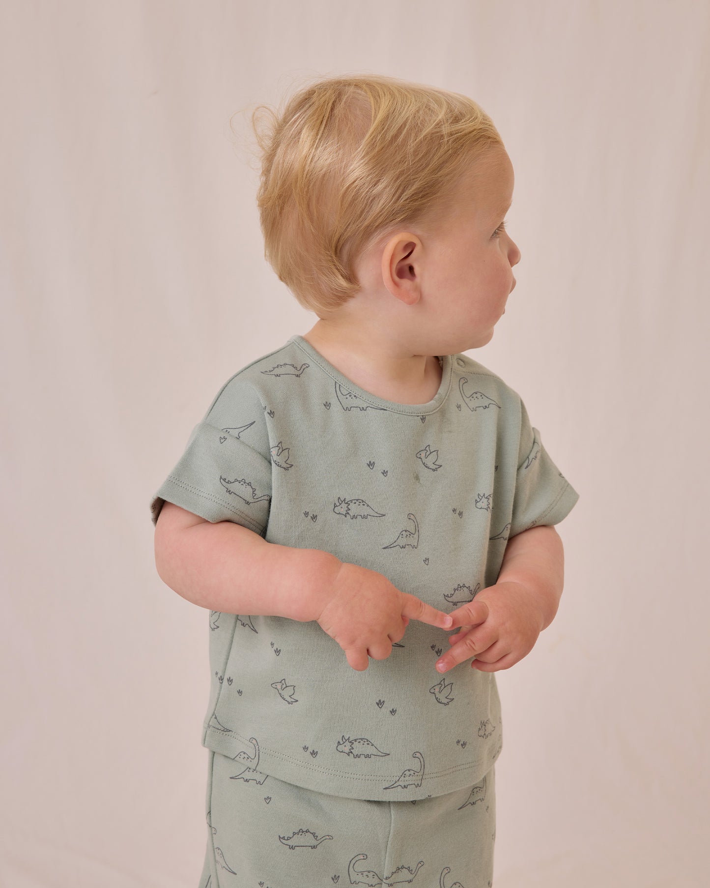 JERSEY TEE + PANT SET || DINO