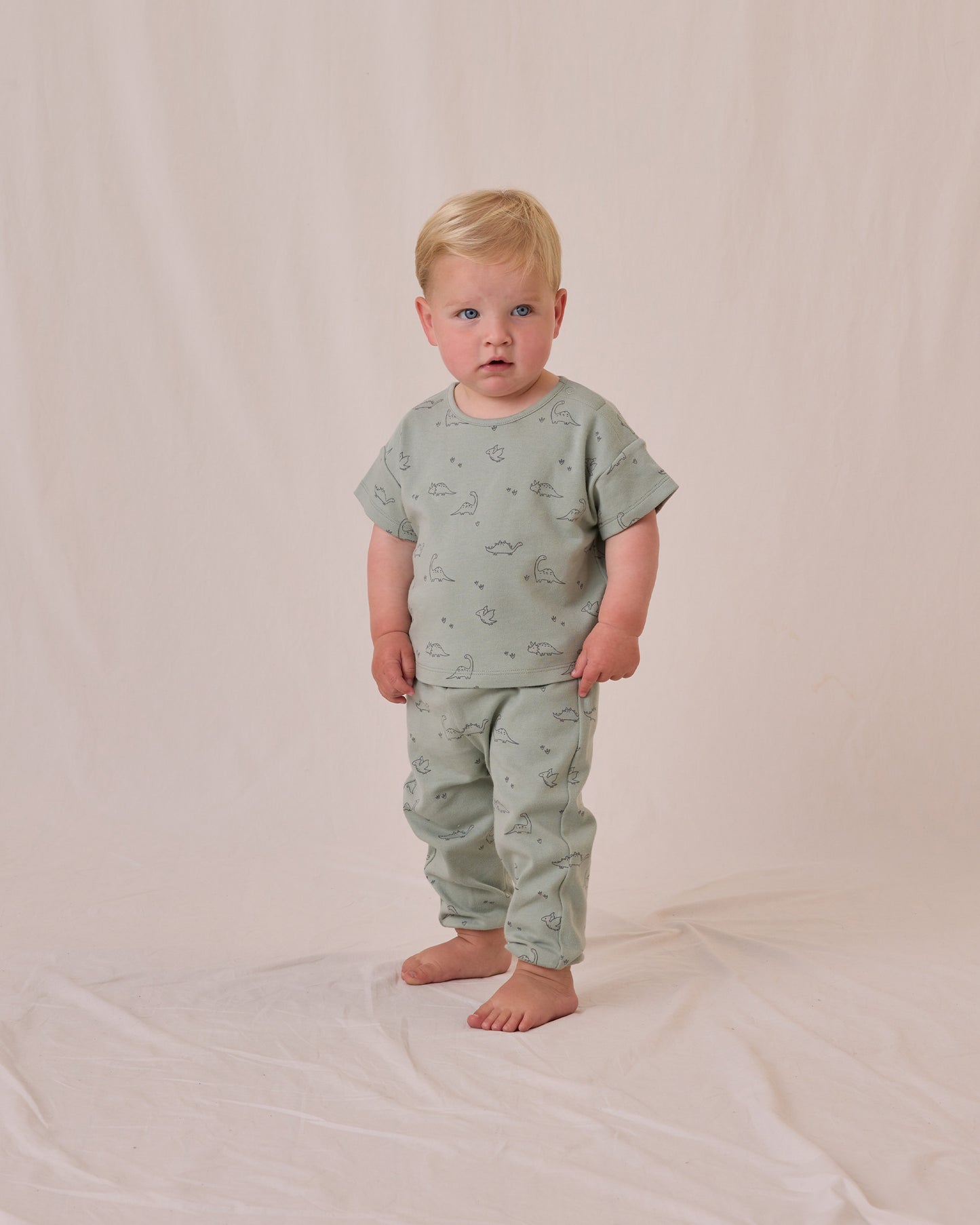 JERSEY TEE + PANT SET || DINO