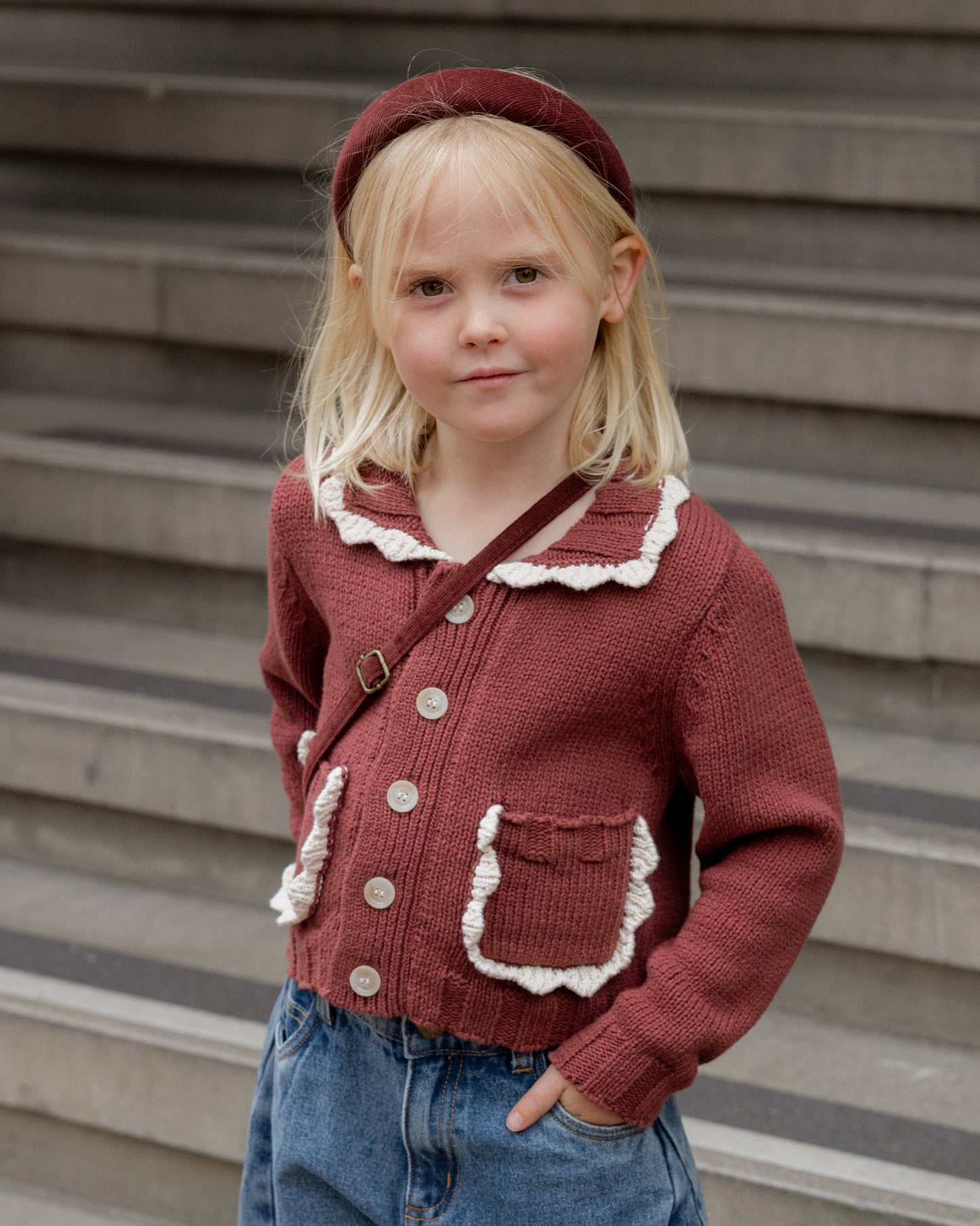 PADDED HEADBAND || BURGUNDY
