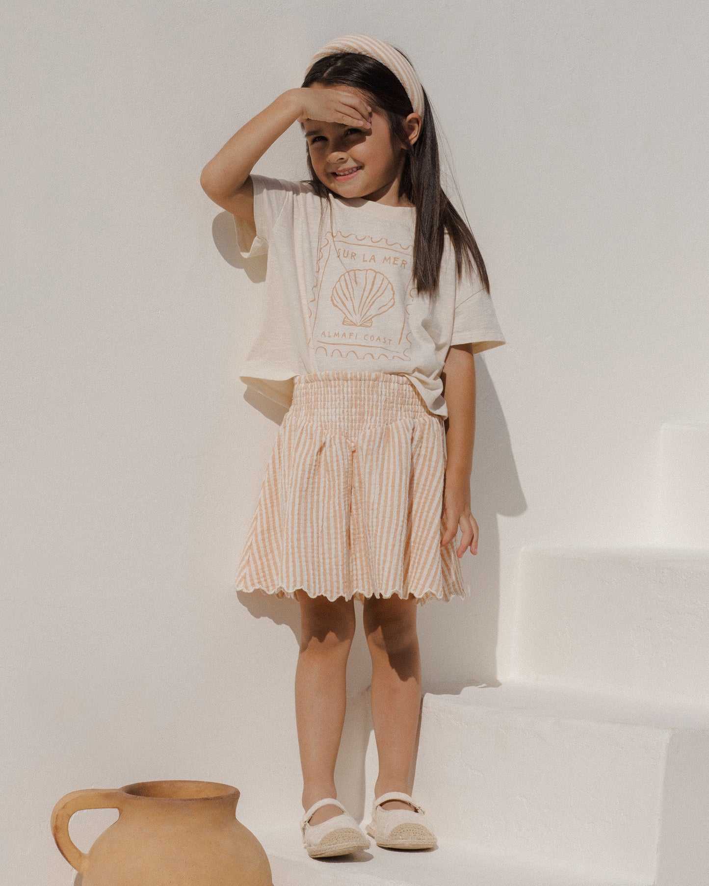 BOXY TEE || SEASHELL