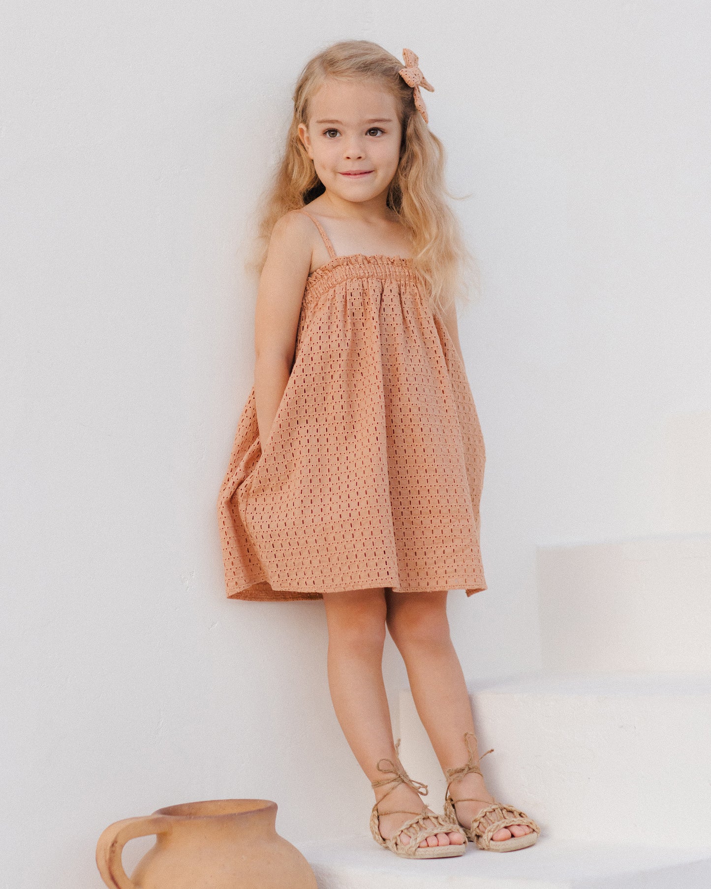 SAHARA MINI DRESS || GRAPEFRUIT