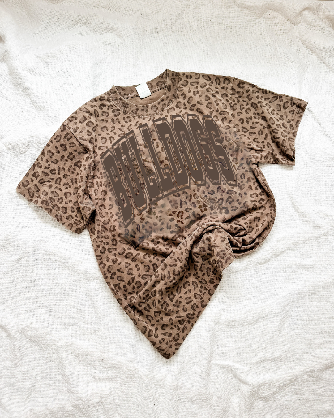 BULLDOGS vintage Leopard