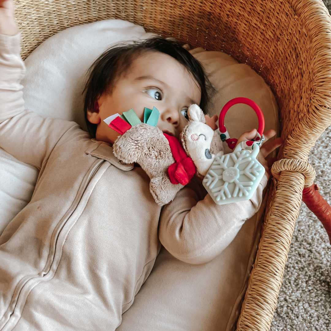 Holiday Itzy Pal™ Plush + Teether: Penguin