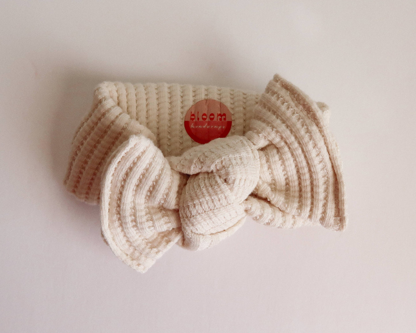 Chunky Waffle Tie On Headwrap