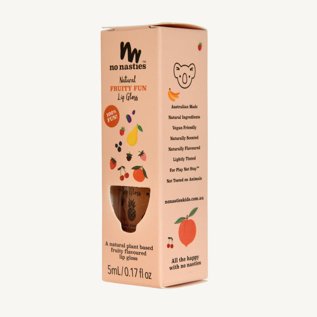 Natural Kids Lip Gloss Wands