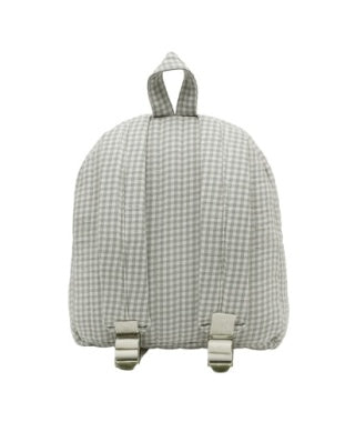 Mini Backpack || Sage Gingham