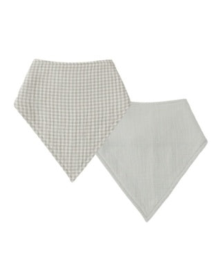 Bandana Scarf Pack || Sage Gingham, Sage