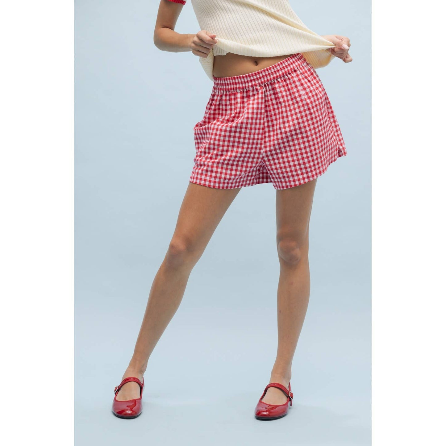 GINGHAM SHORTS