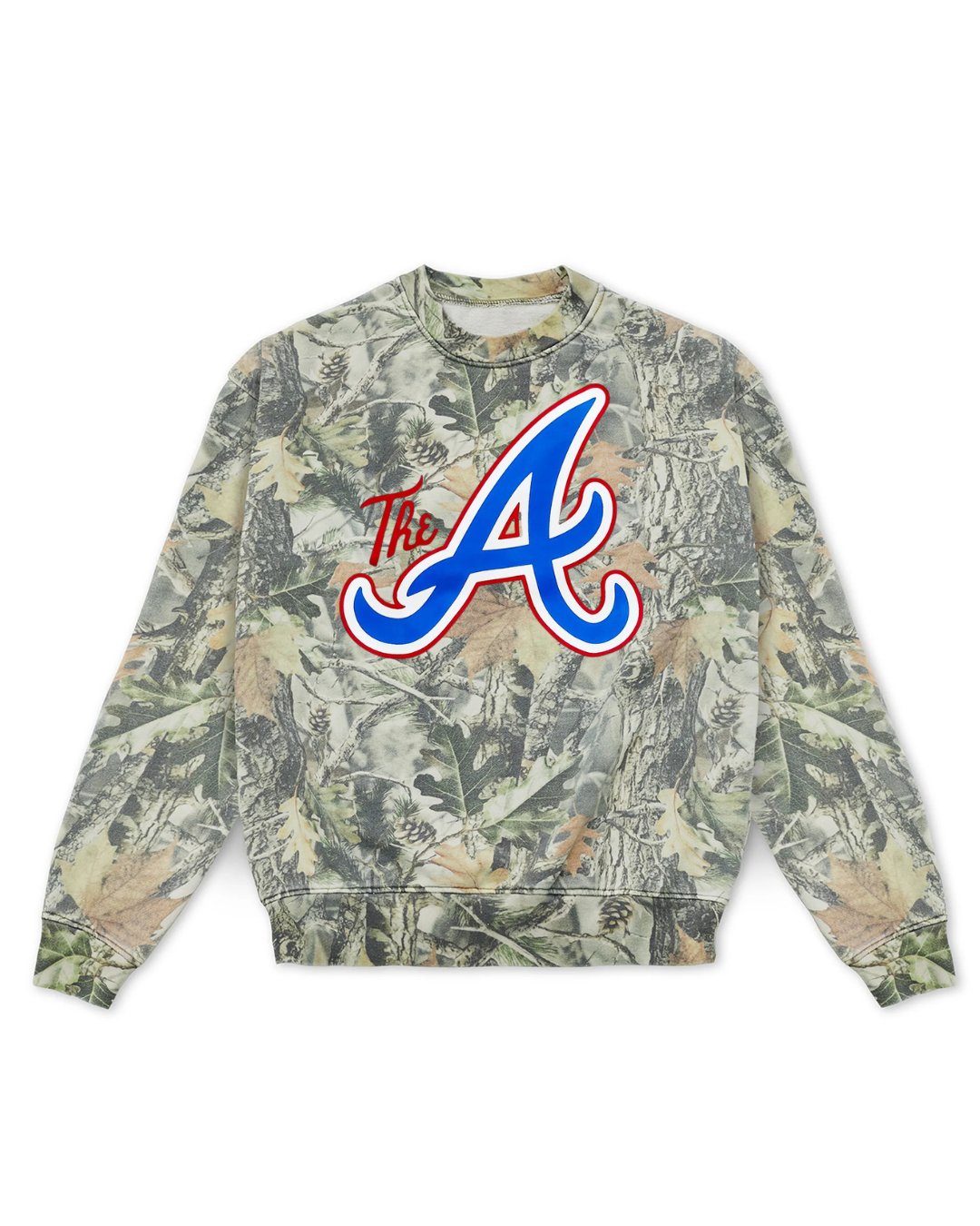 The A camo sweatshirt
