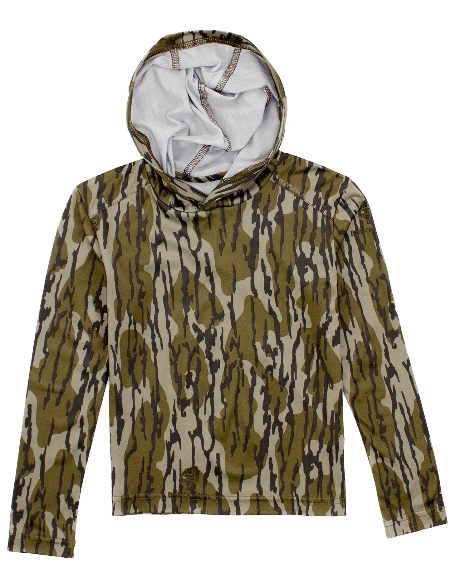 Properly Tied / Boys Hoodie Mossy Oak Original Bottomland
