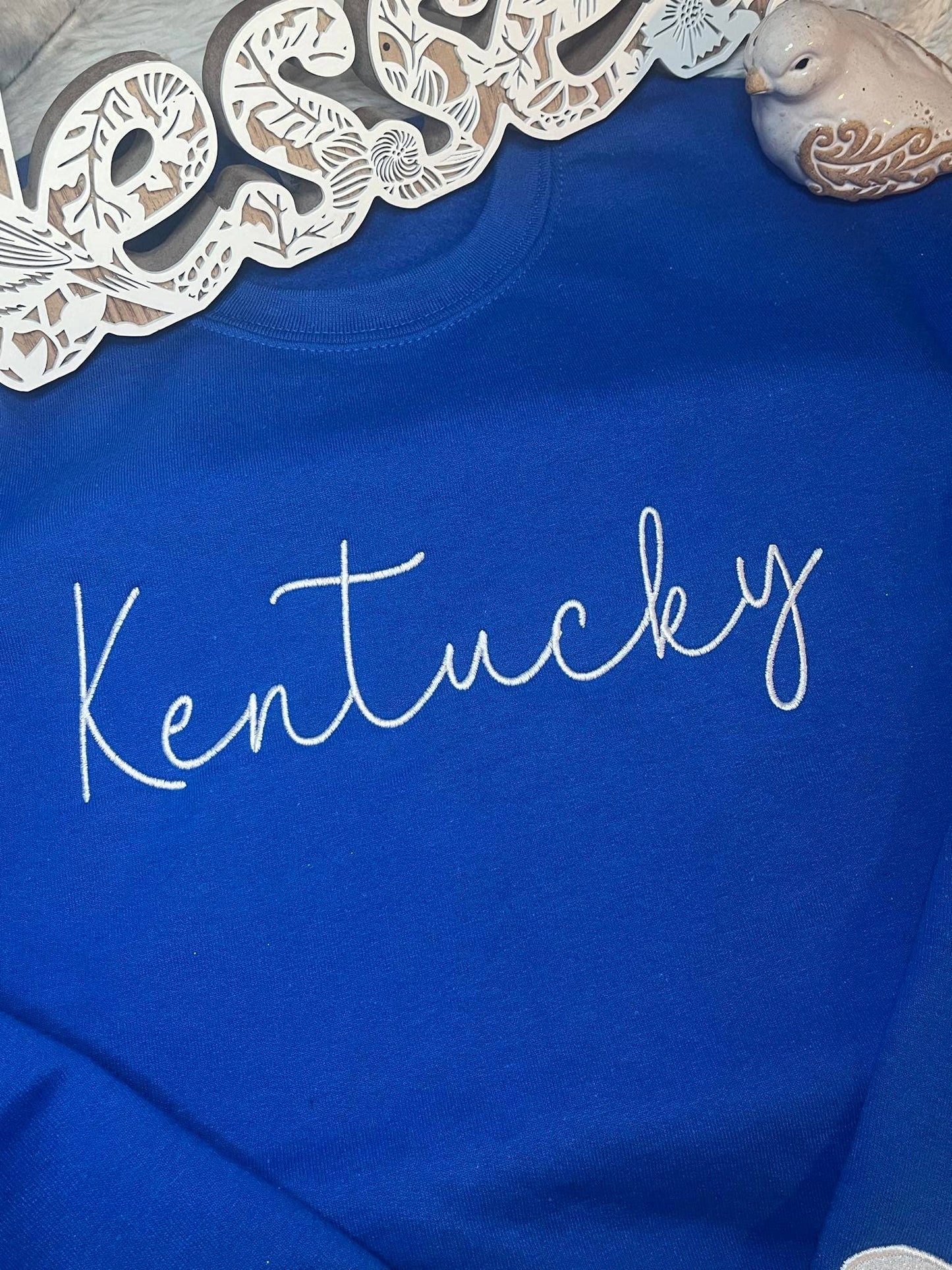 Side Bow Custom Name Sweatshirt