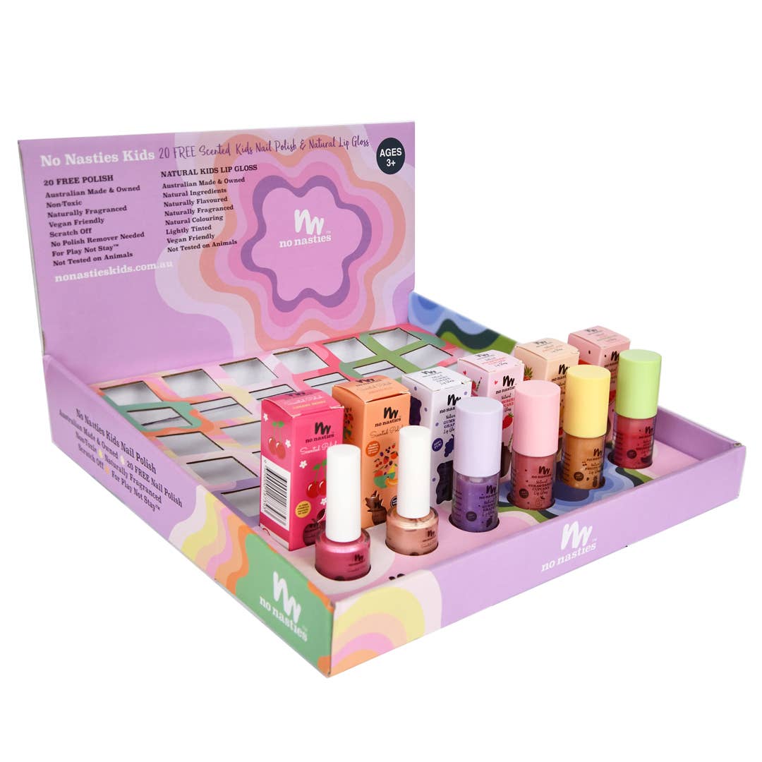 Counter Point Of Sale - Lip Gloss & Nail Polish