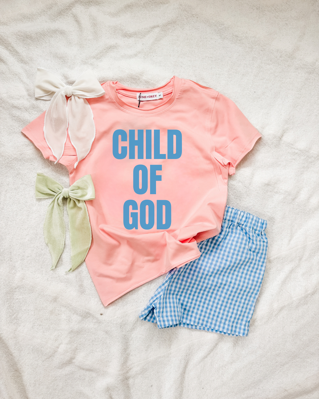 CHILD OF GOD coral tee