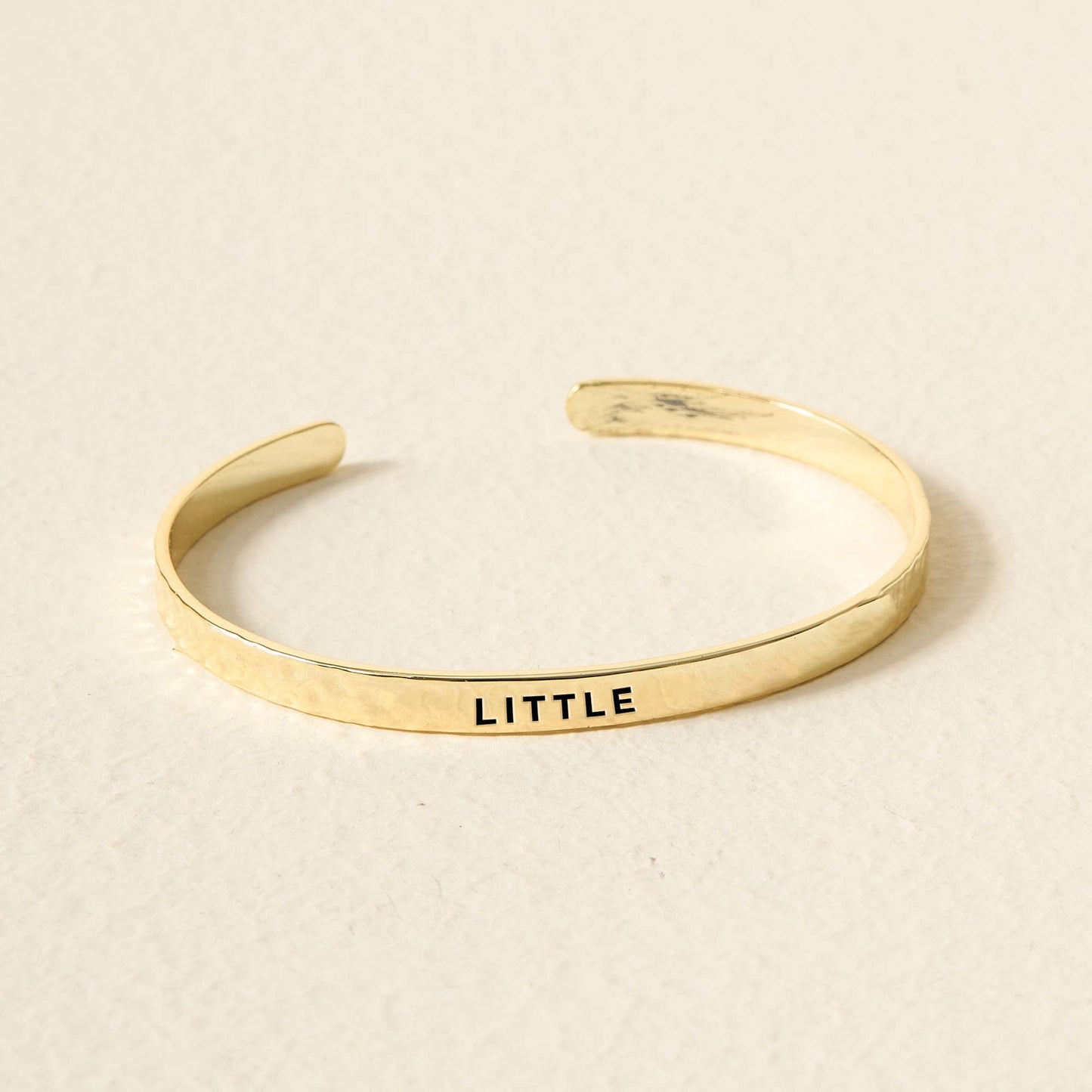 Sorority Collection- "LITTLE" Cuff - Gold & Silver