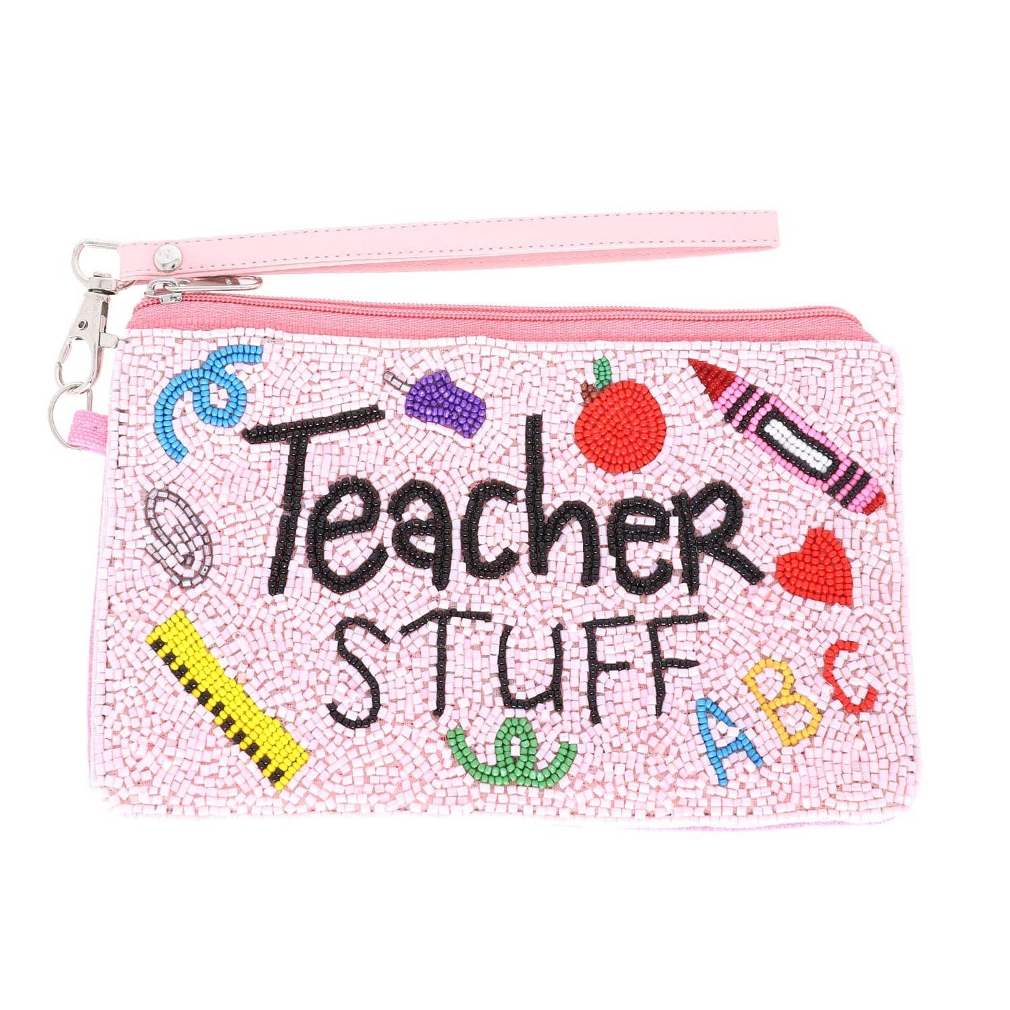Teacher appreciation Wristlet Coin Bag
