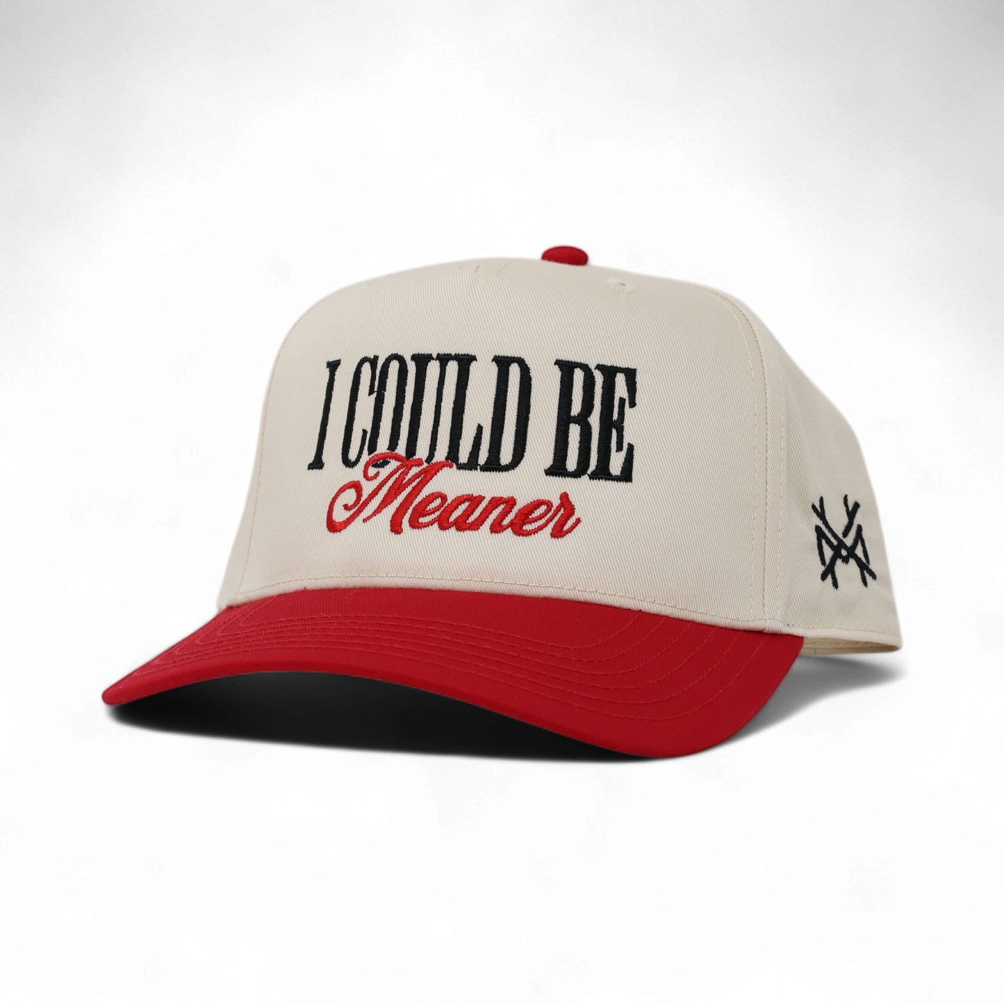 I Could Be Meaner Trucker Hat