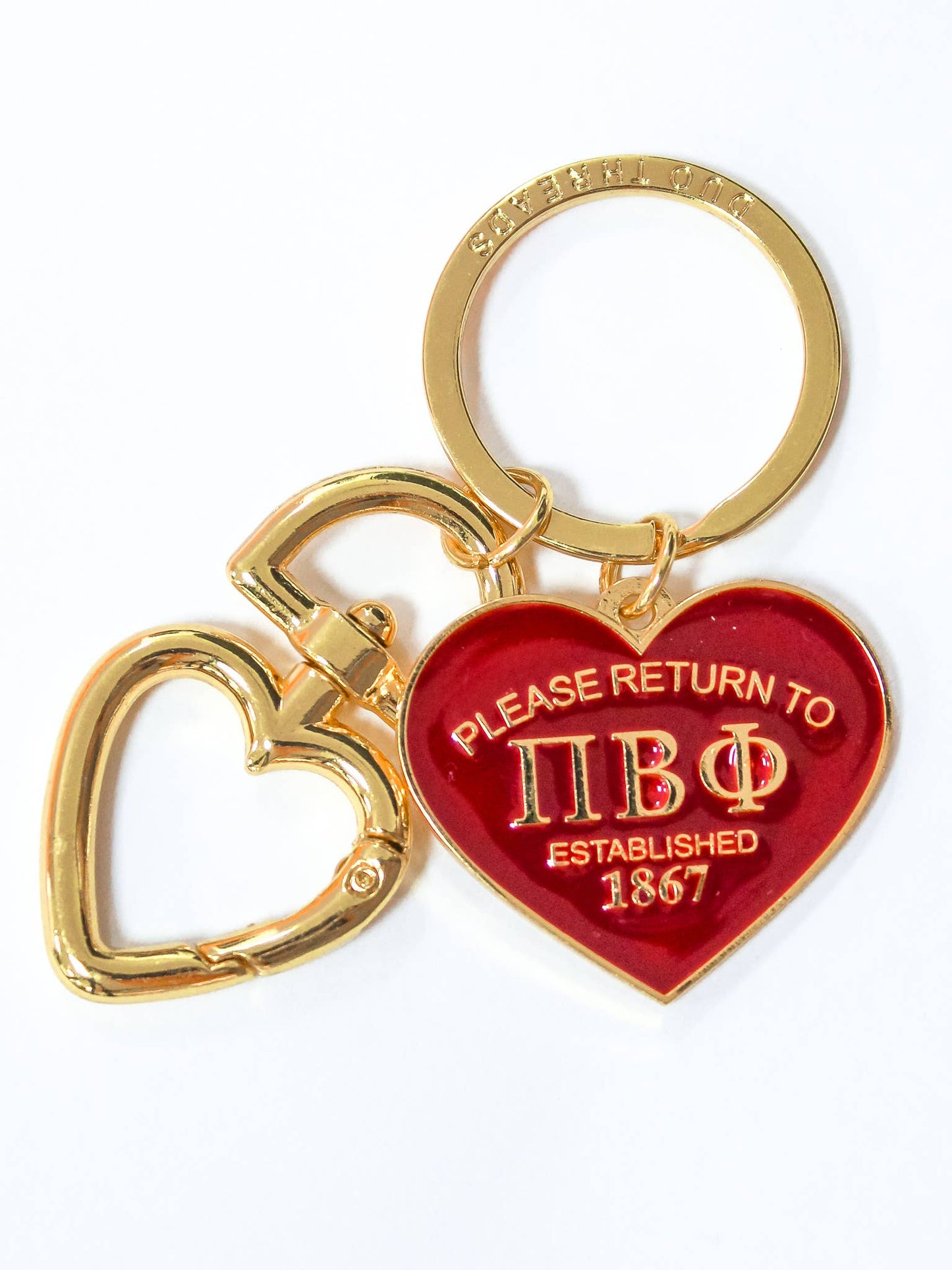 Please Return Sorority Key Ring