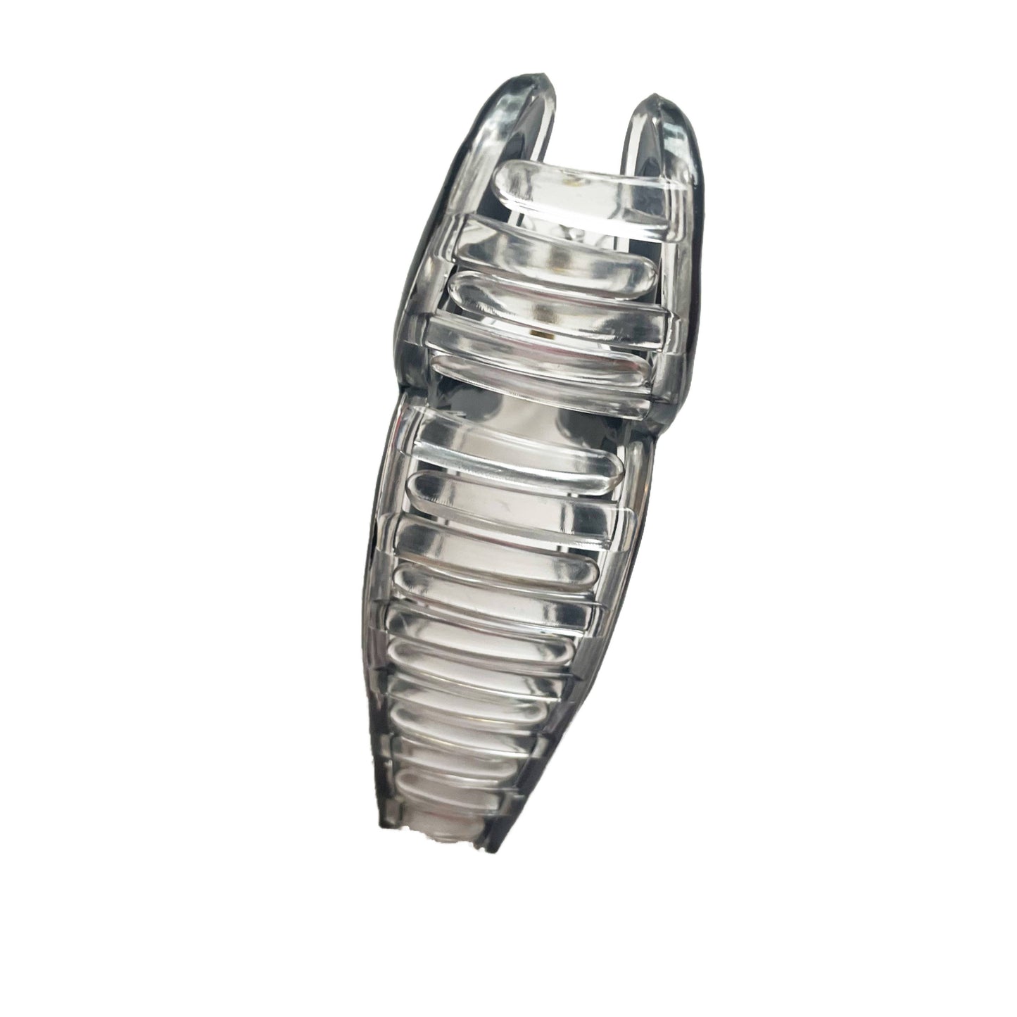 Charcoal Bow Claw Clip