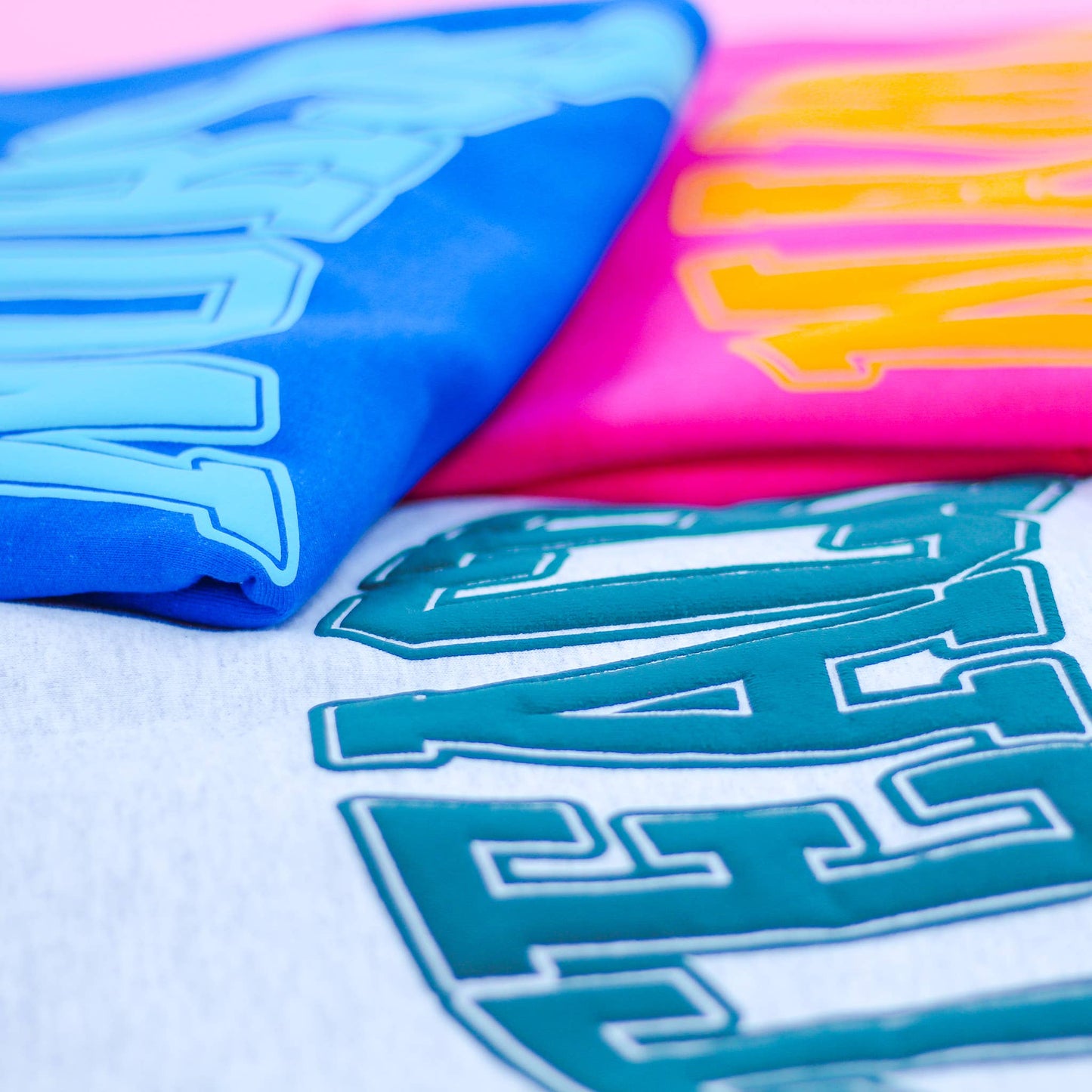 Varsity Puff Crewneck TEACH
