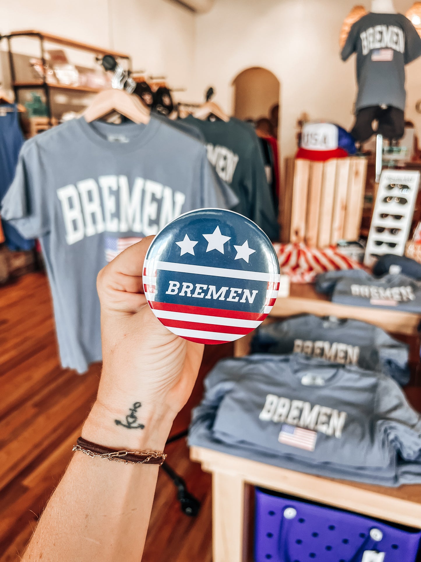 BREMEN USA pin