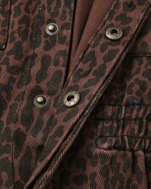 UTILITY ROMPER || LEOPARD