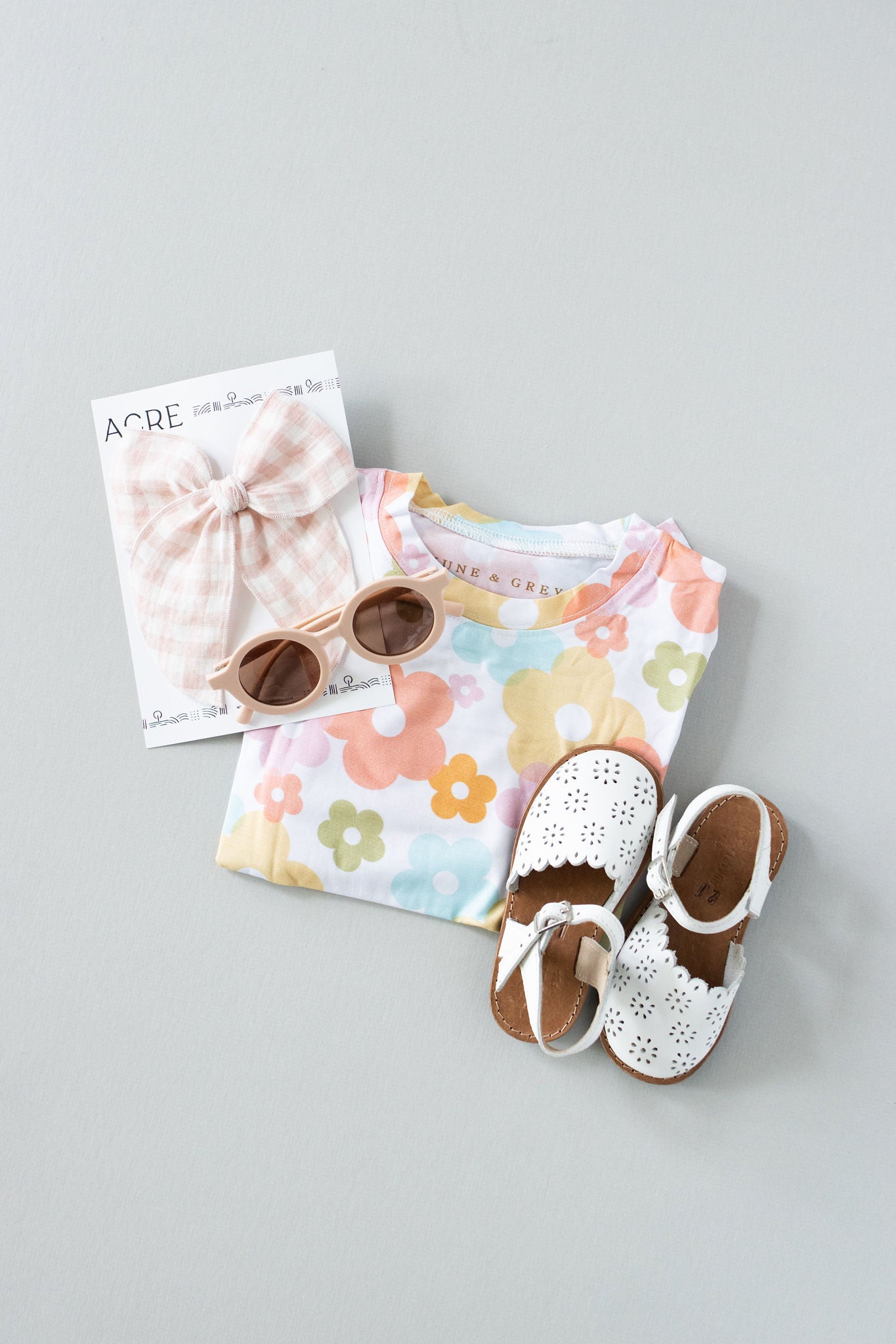 FLOWER pajamas two piece